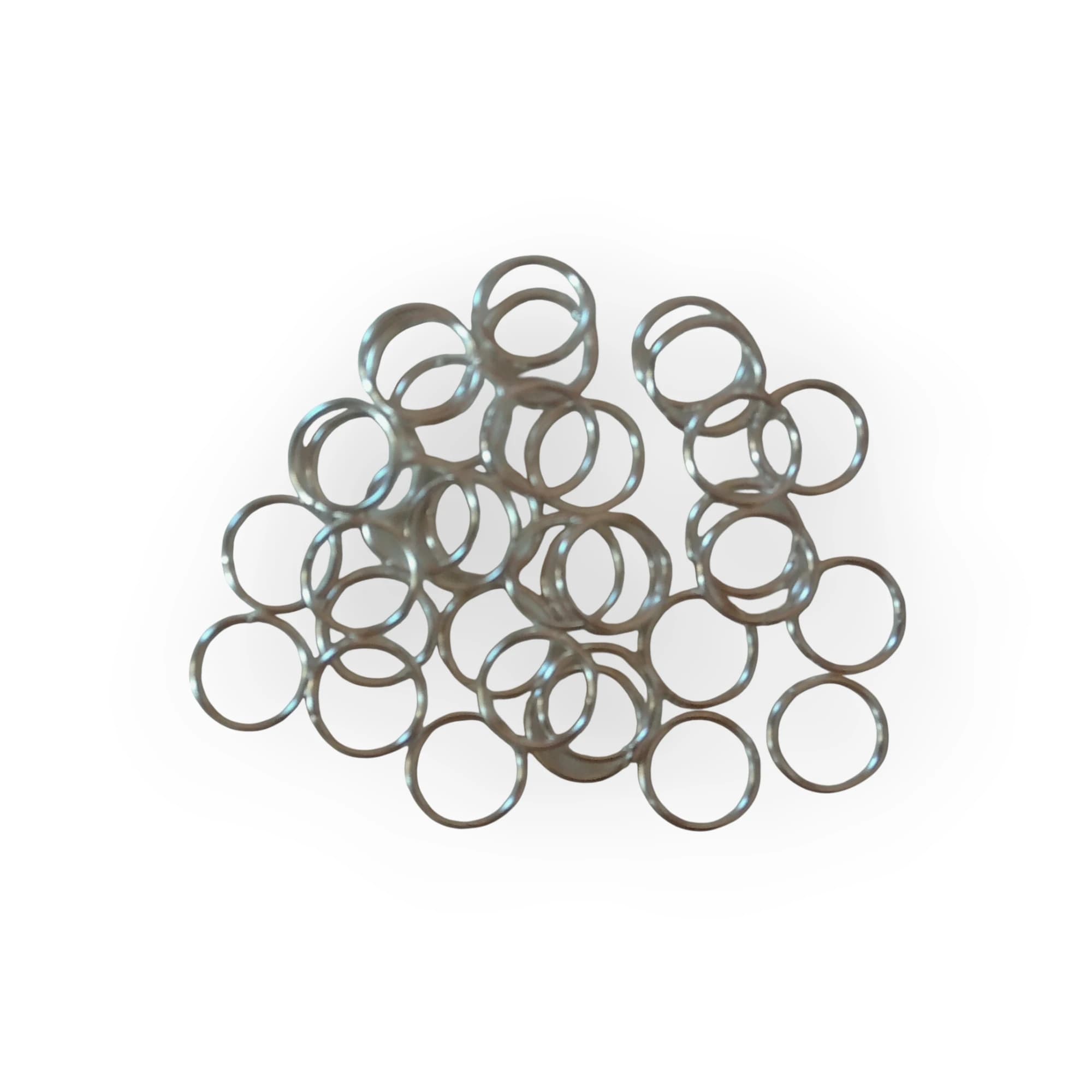 0.9 Jumer rings silver