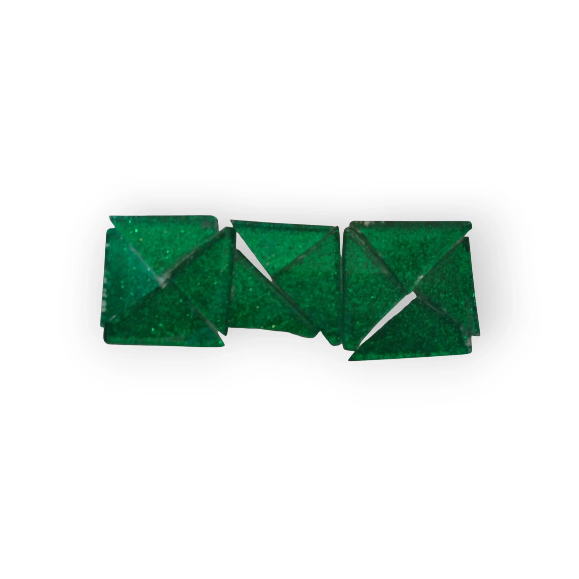 Bag of pre-cut GL Dark Green mosaic tiles