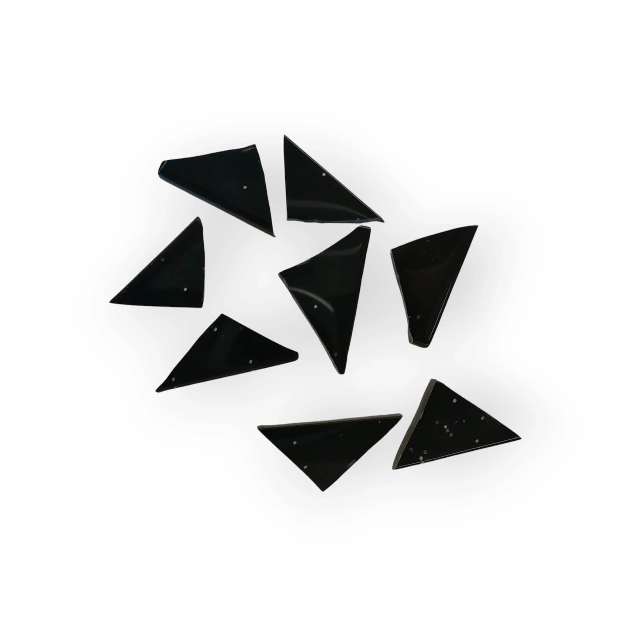 Bag of pre-cut GL Black mosaic tiles