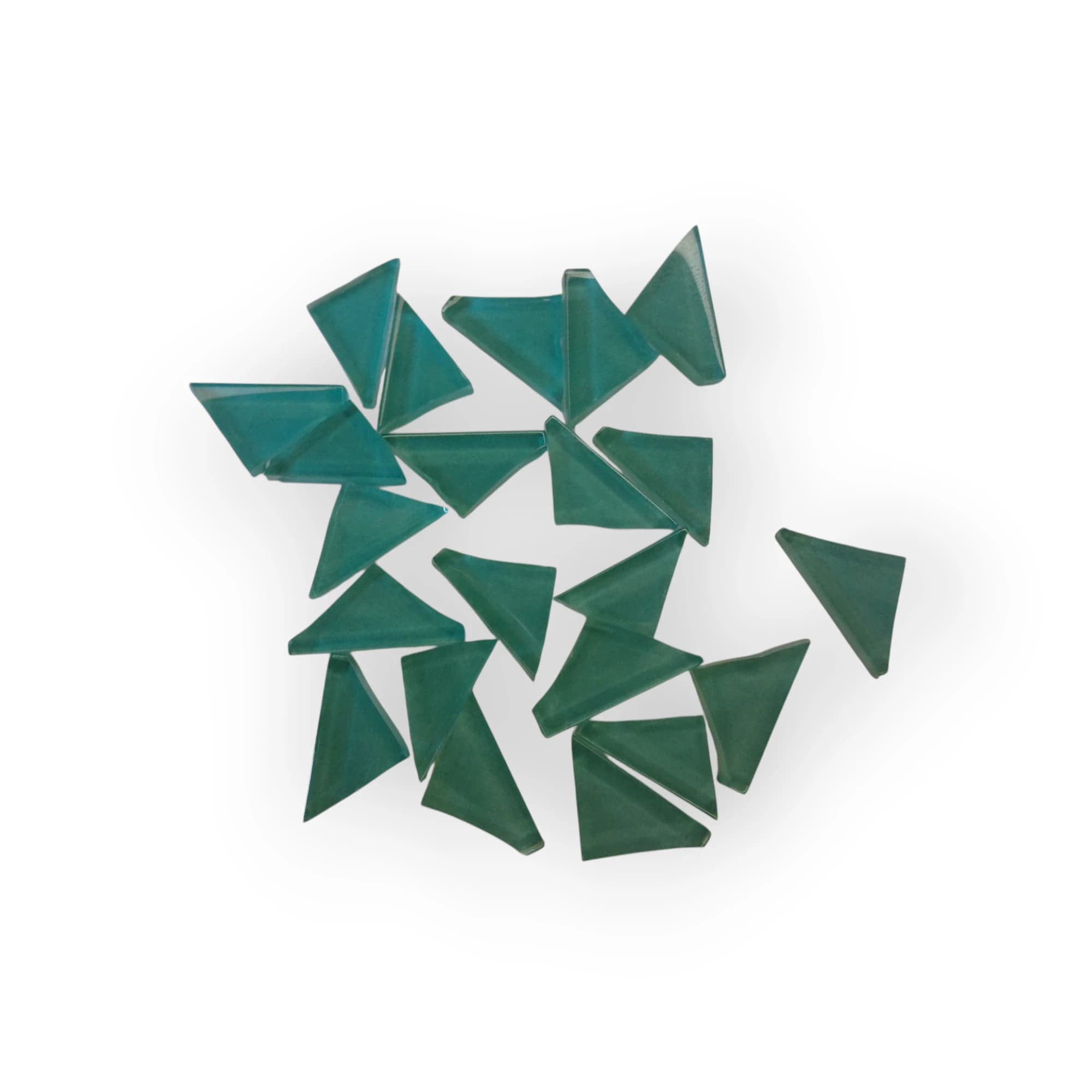 Bag of pre-cut Aqua mosaic tiles
