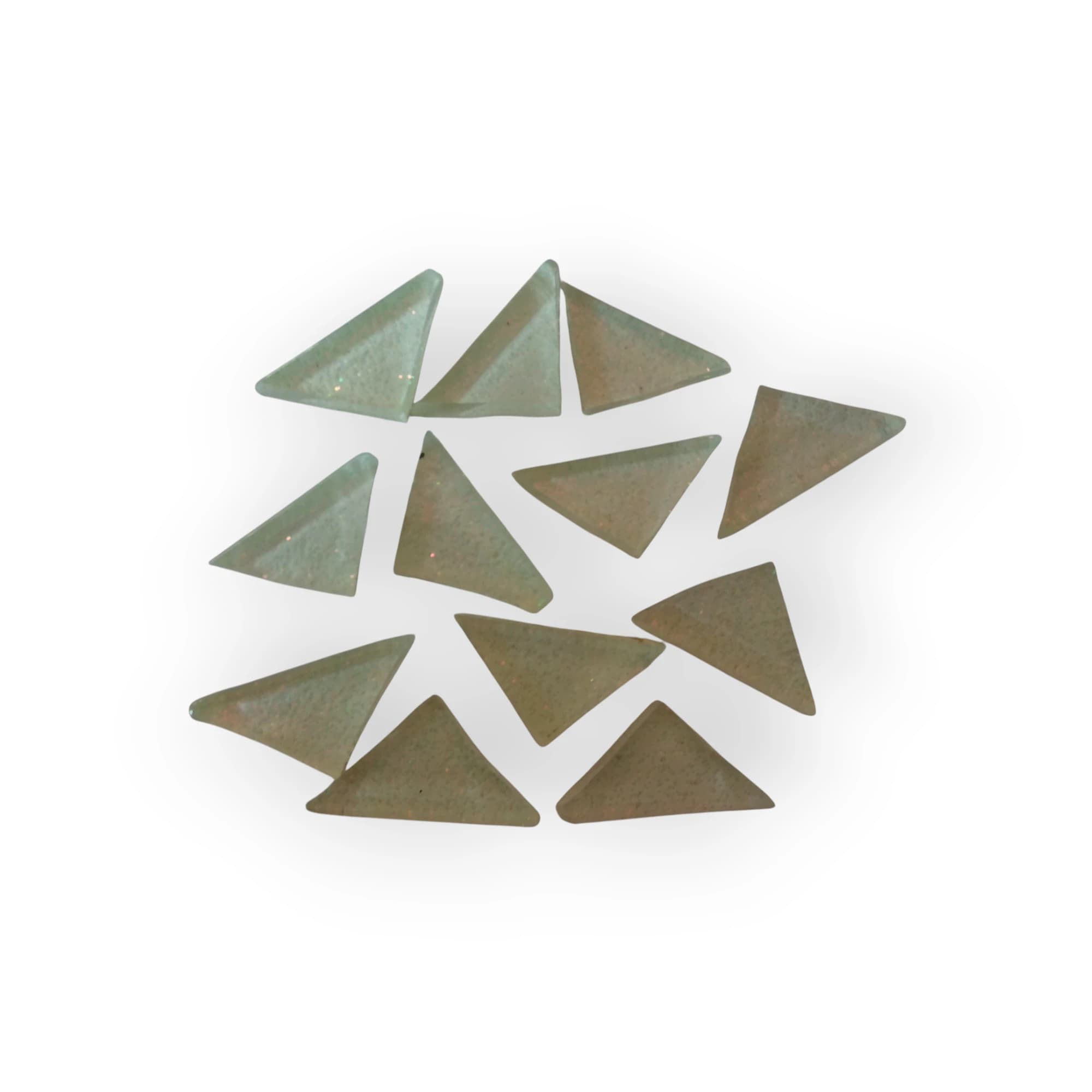 Bag of pre-cut Clear mosaic tiles