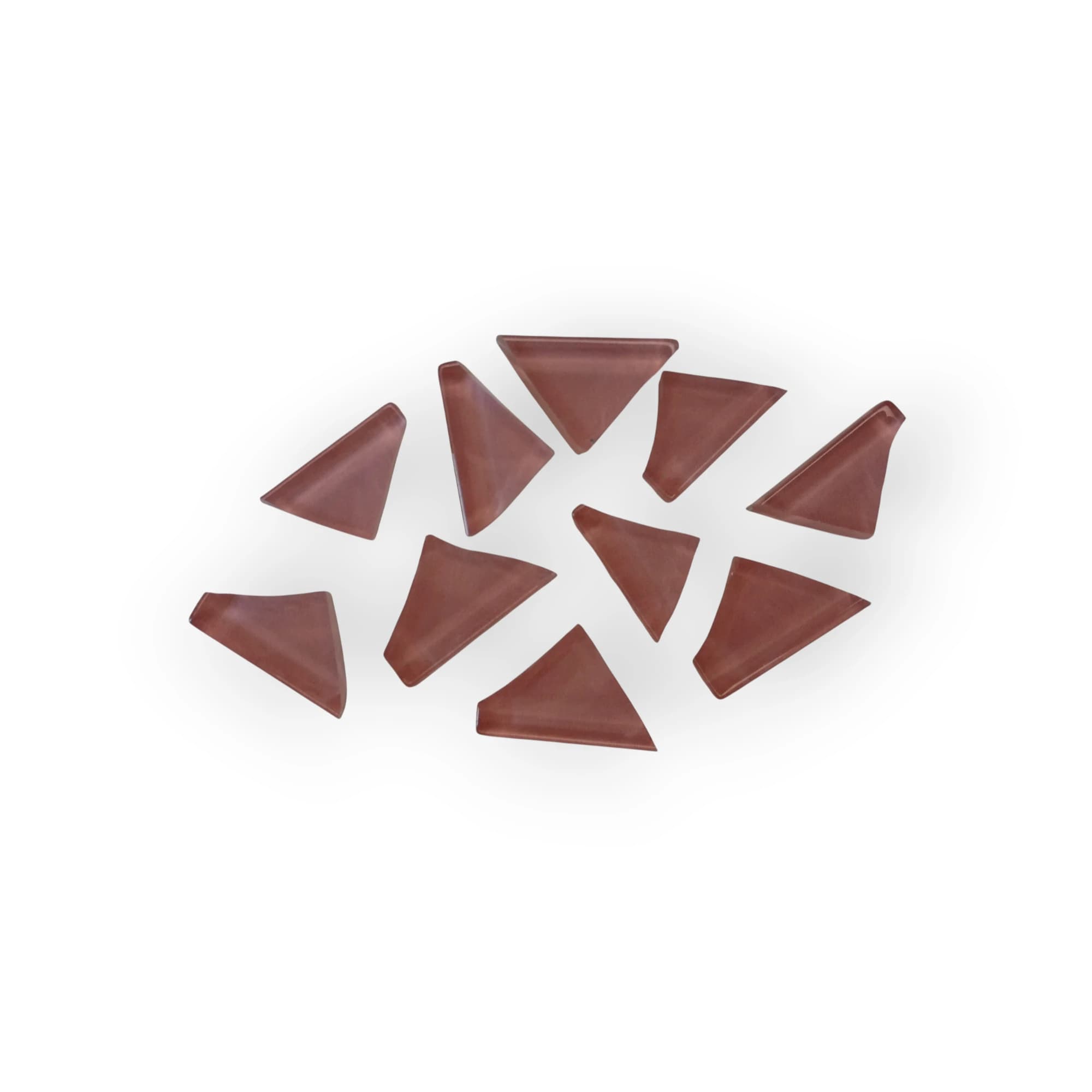 Bag of Pre-cut Baby Pink mosaic Tiles