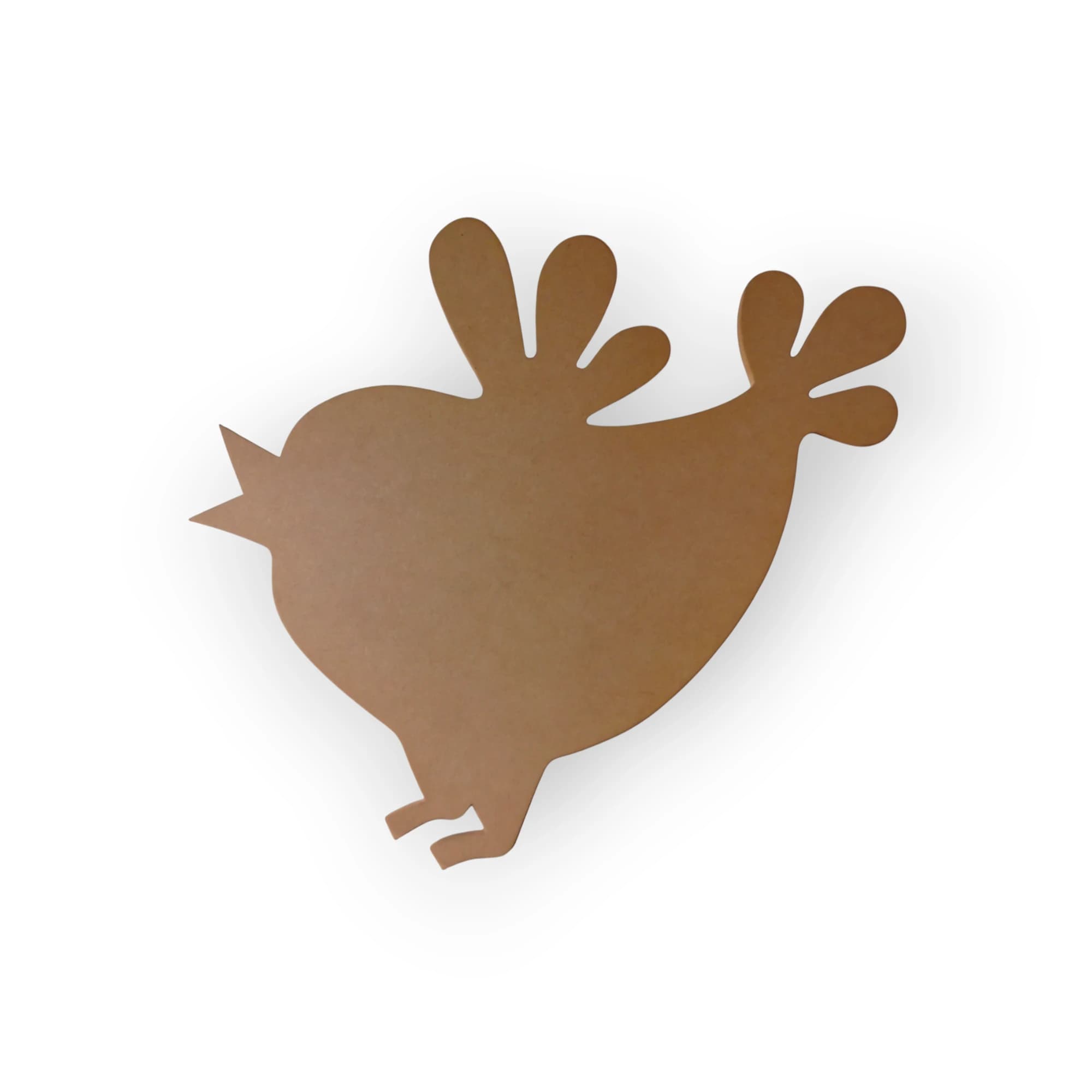 Blank Wood Template Bird