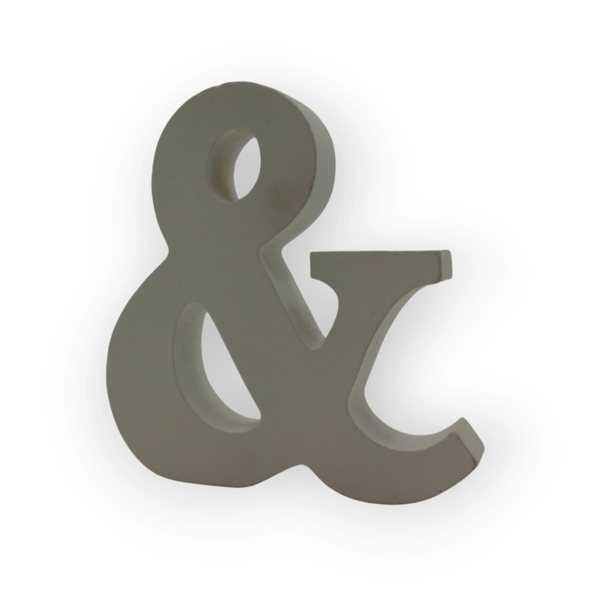 Blank Wood Template Ampersand