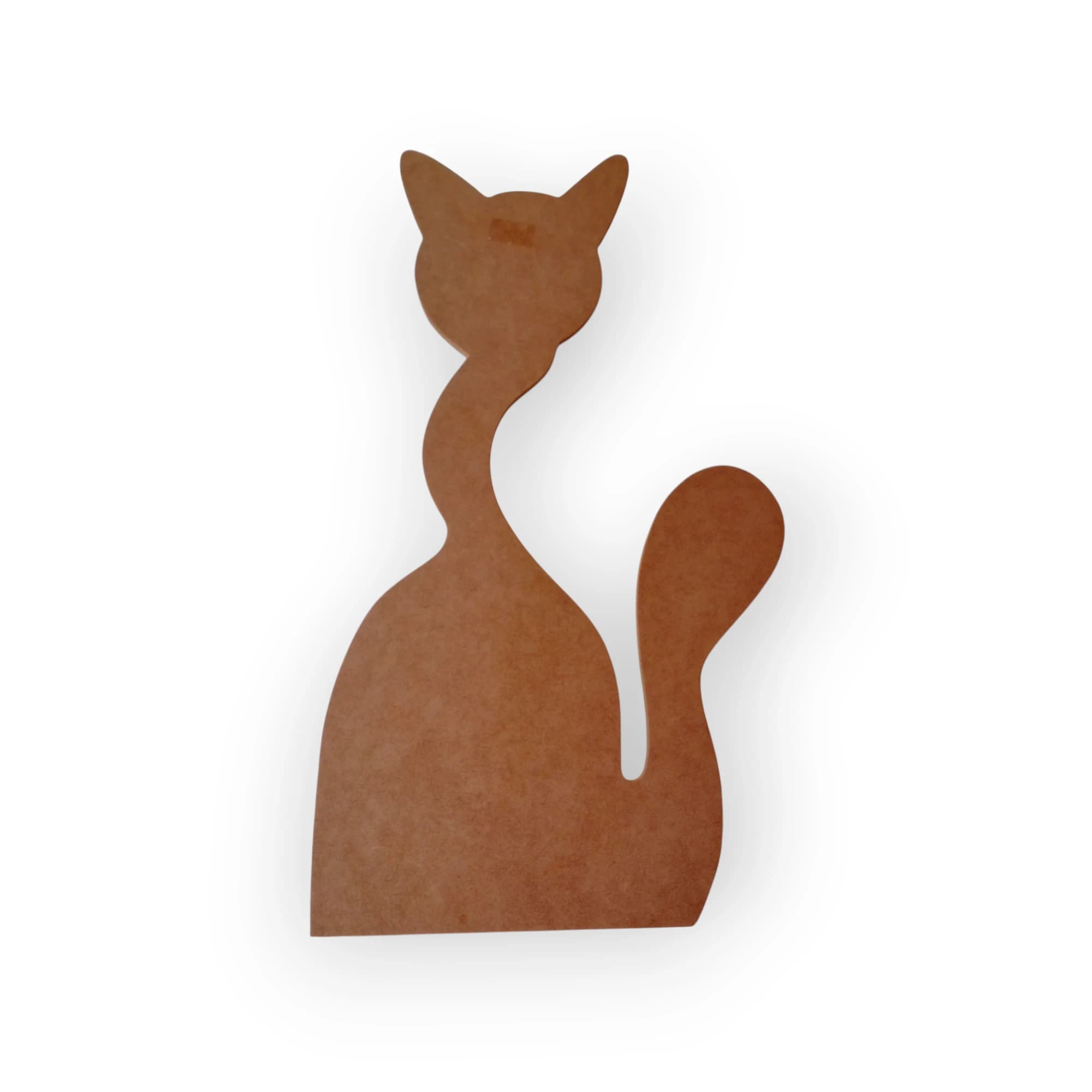 Blank Wood Template Cat