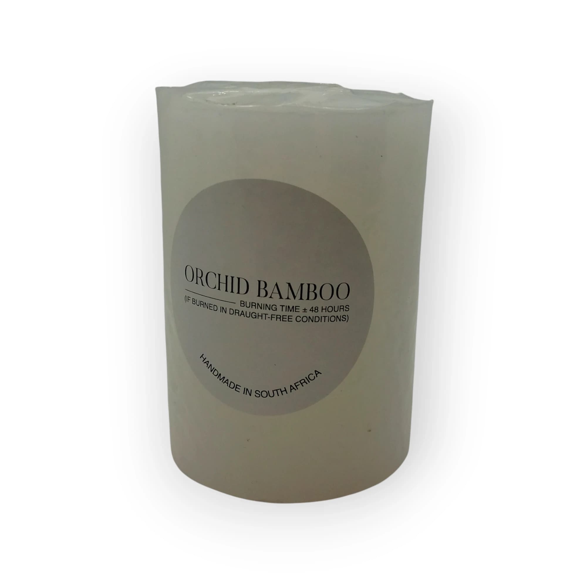 Orchid Bamboo Candle