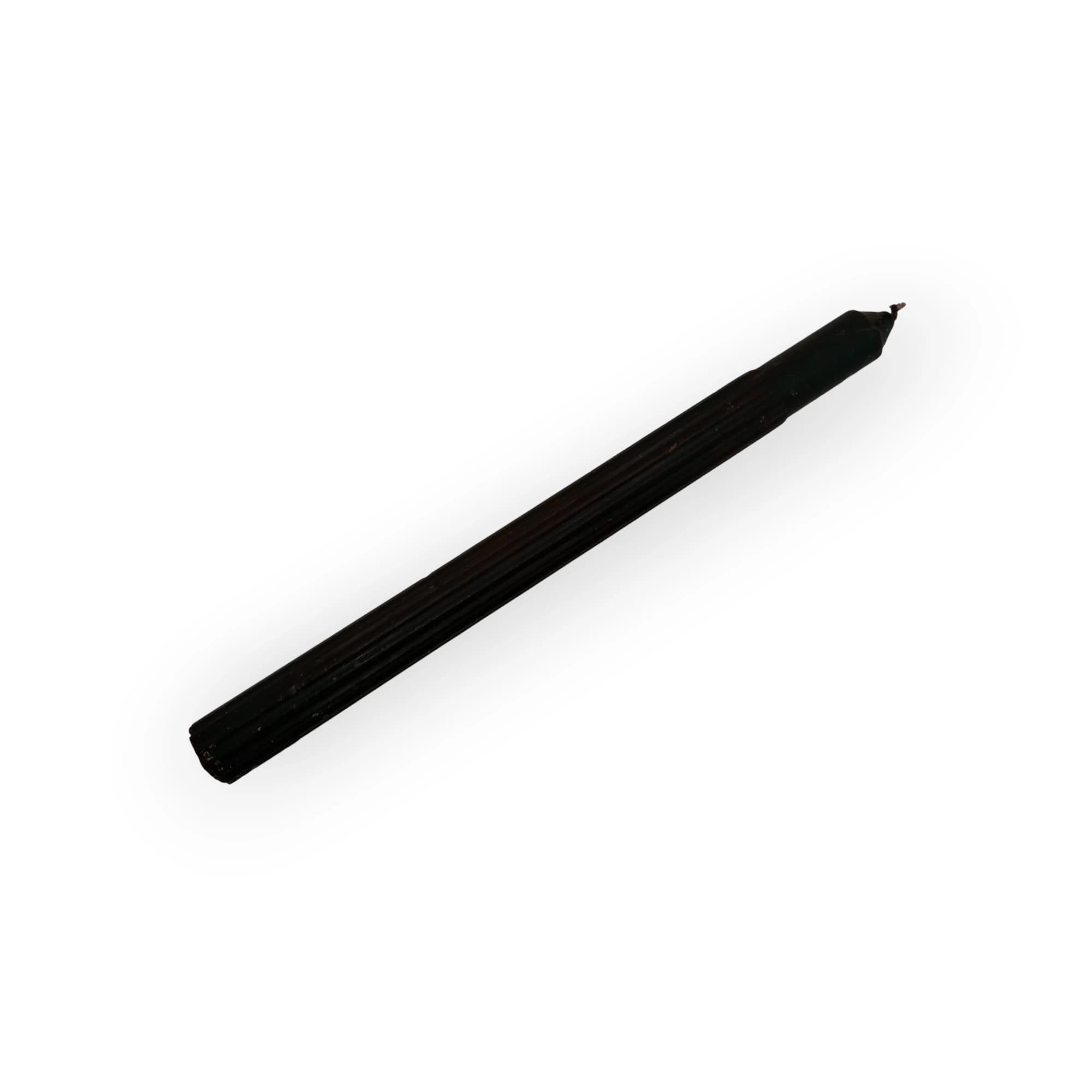 Fluted Candles - Black