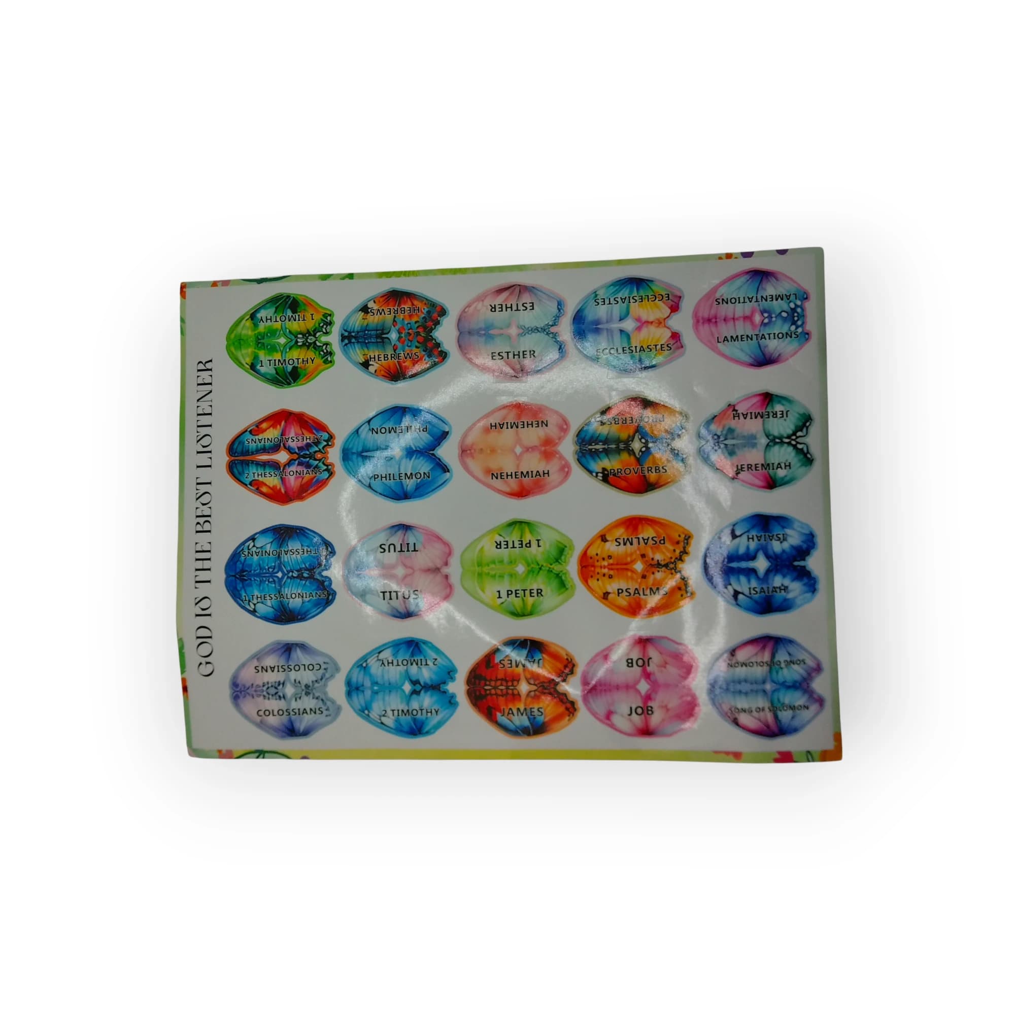 Butterfly Bible Label Index Tab