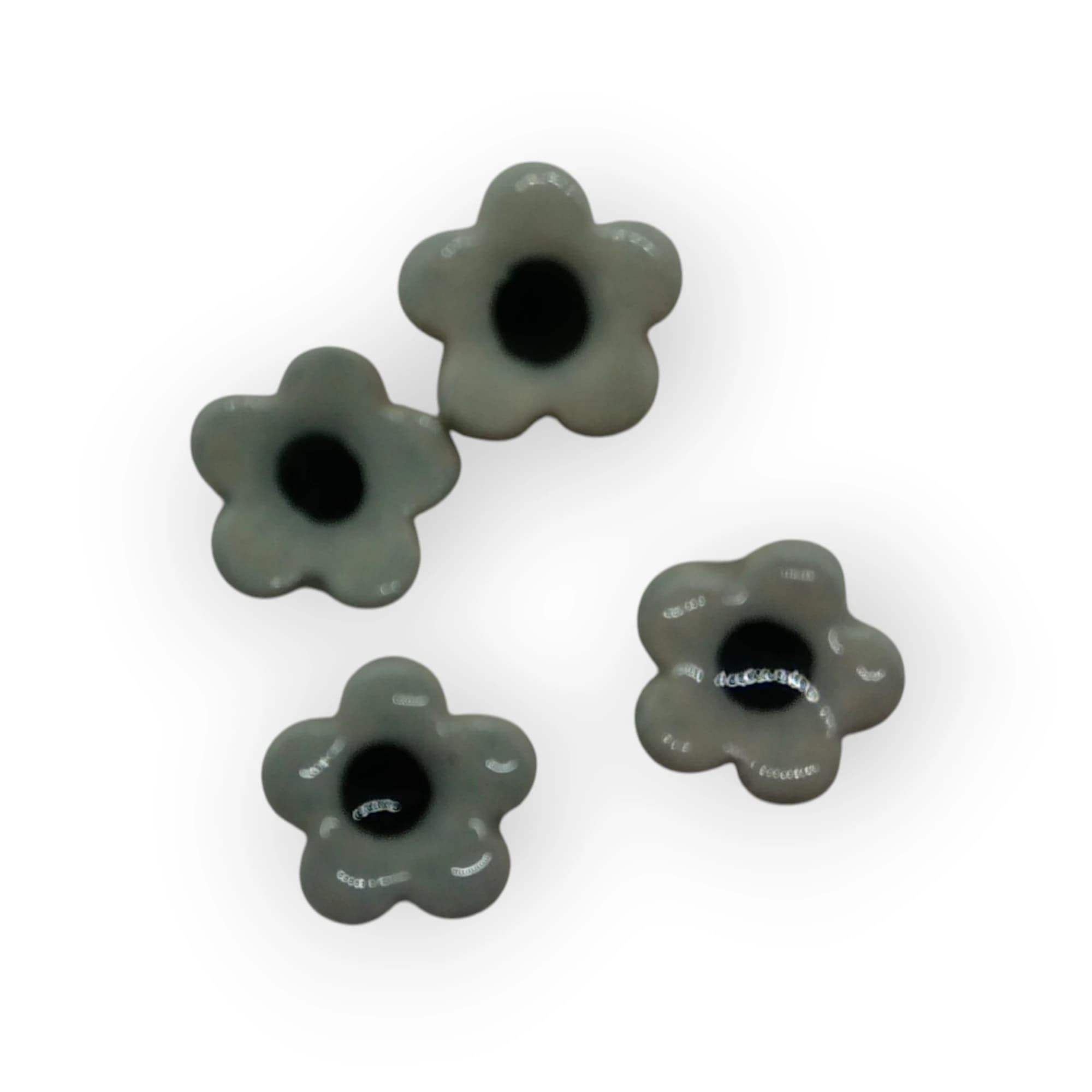 Happy Flowers - Grey
