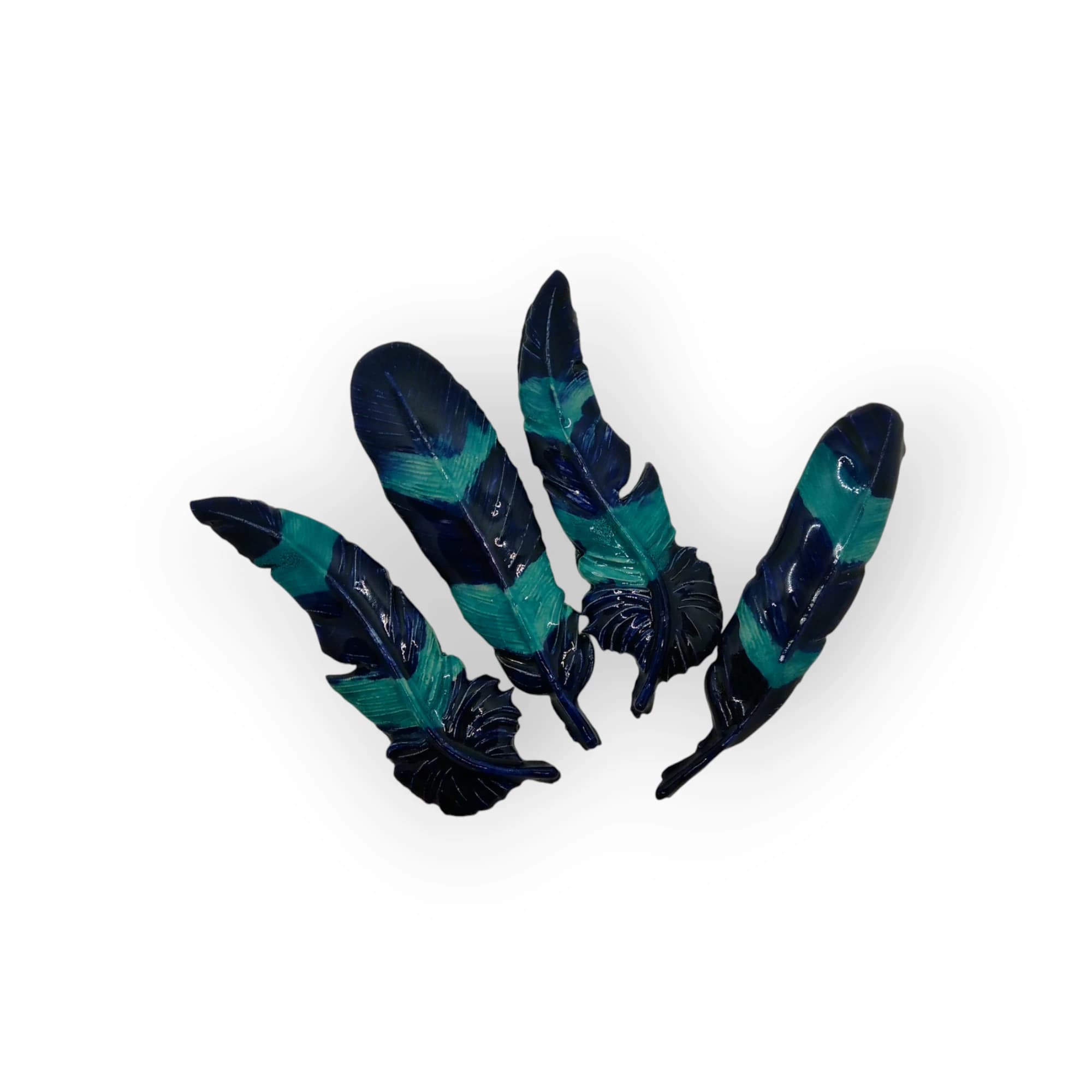 Ceramic Feathers - Mixed Colours