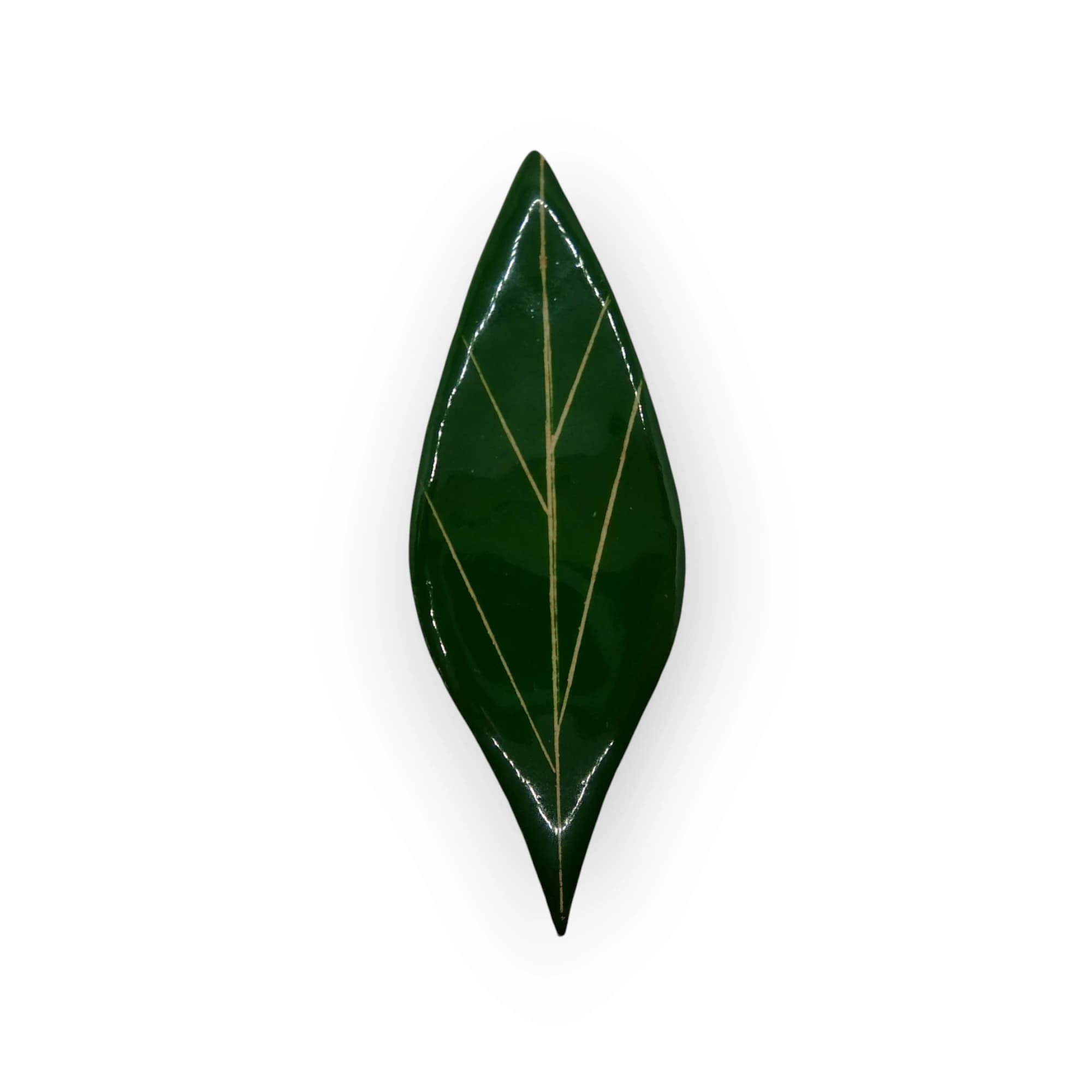 Ceramic leaves - long