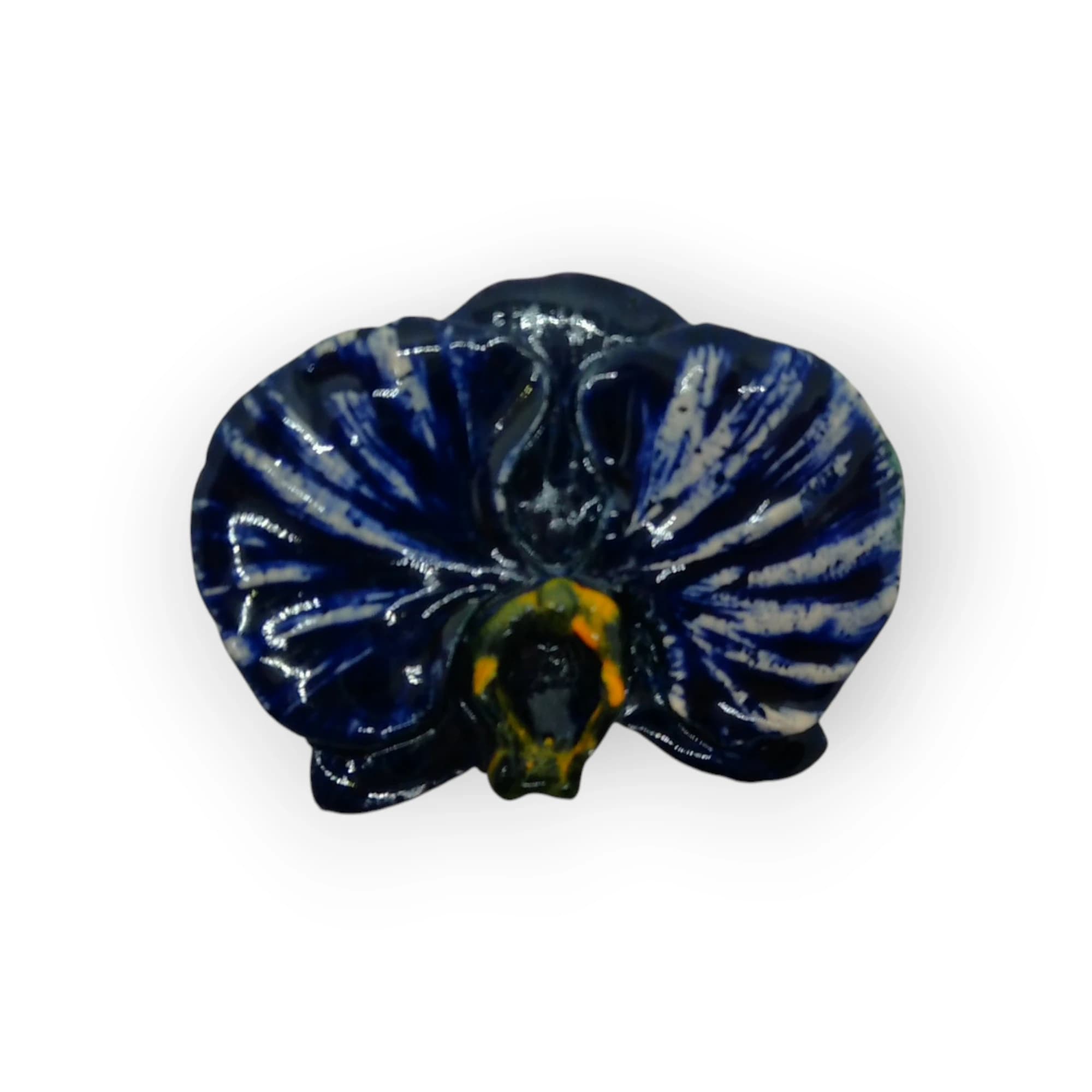 Ceramic Orchid - Navy Blue