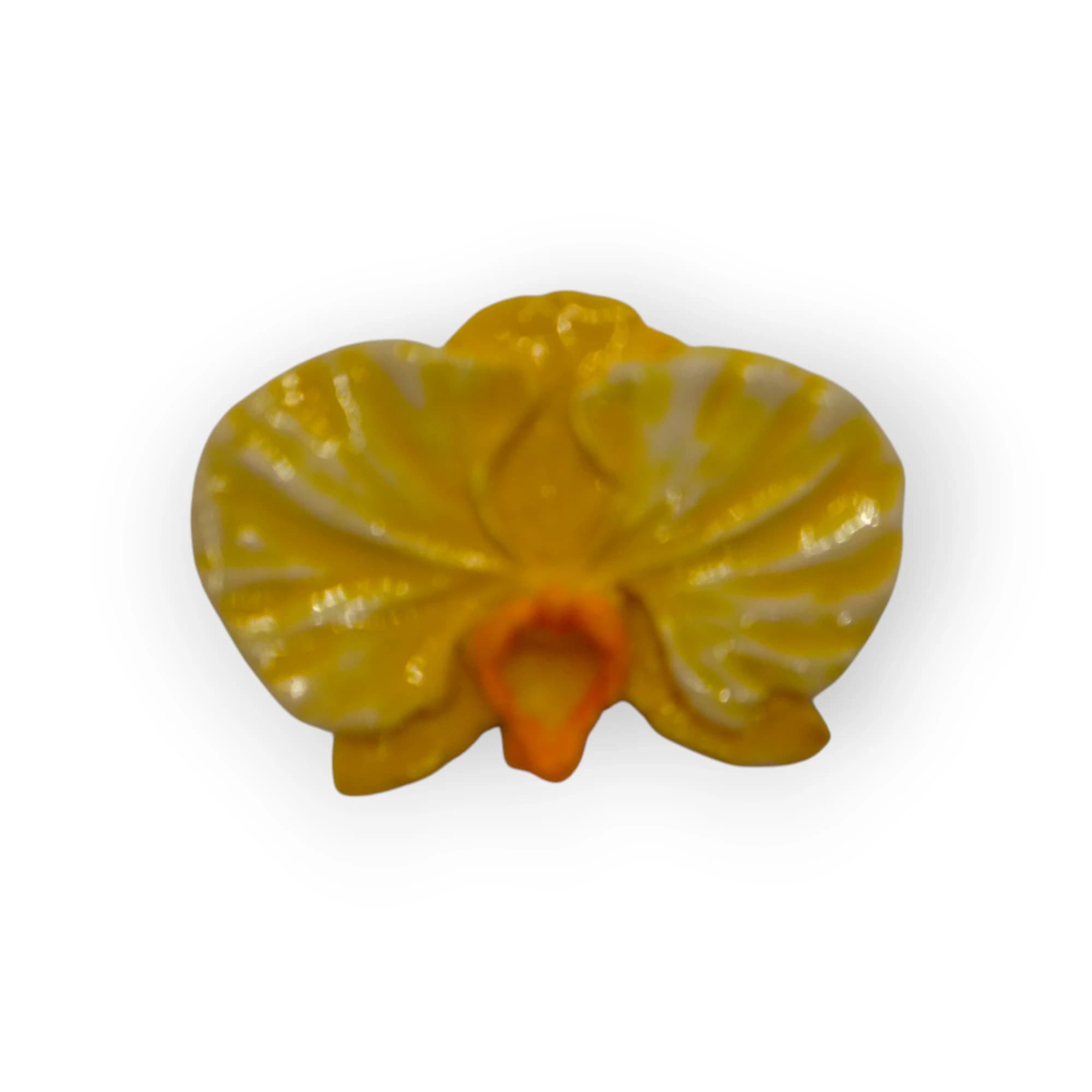 Ceramic Orchid - Yellow